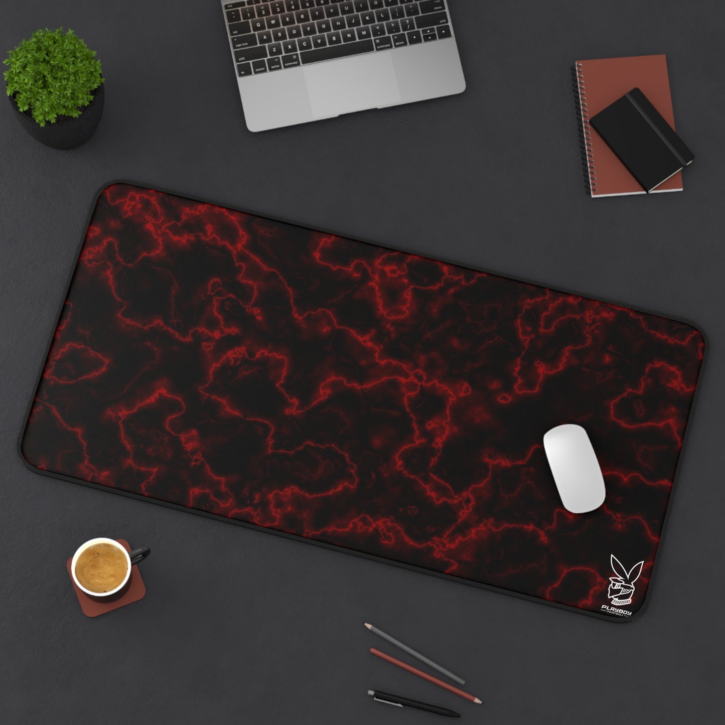 Red Marble Tech Mat