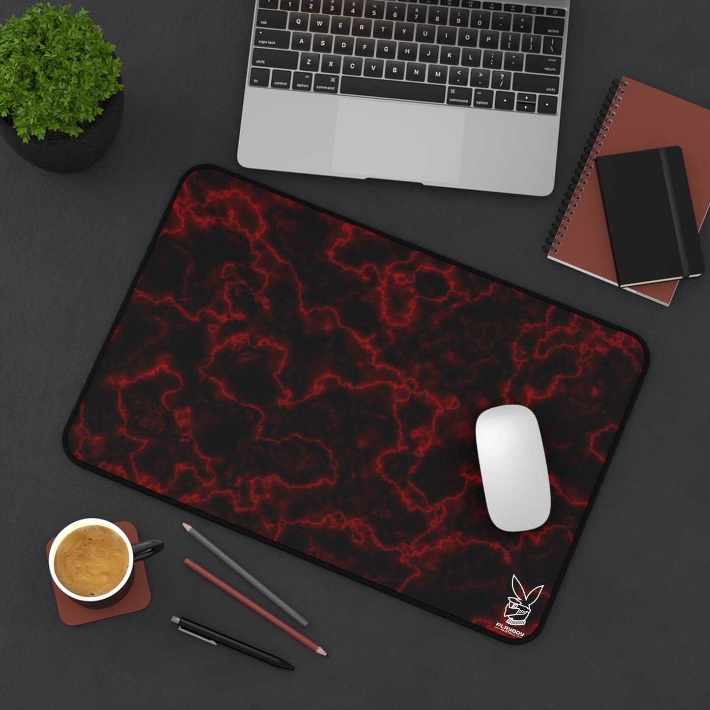Red Marble Tech Mat
